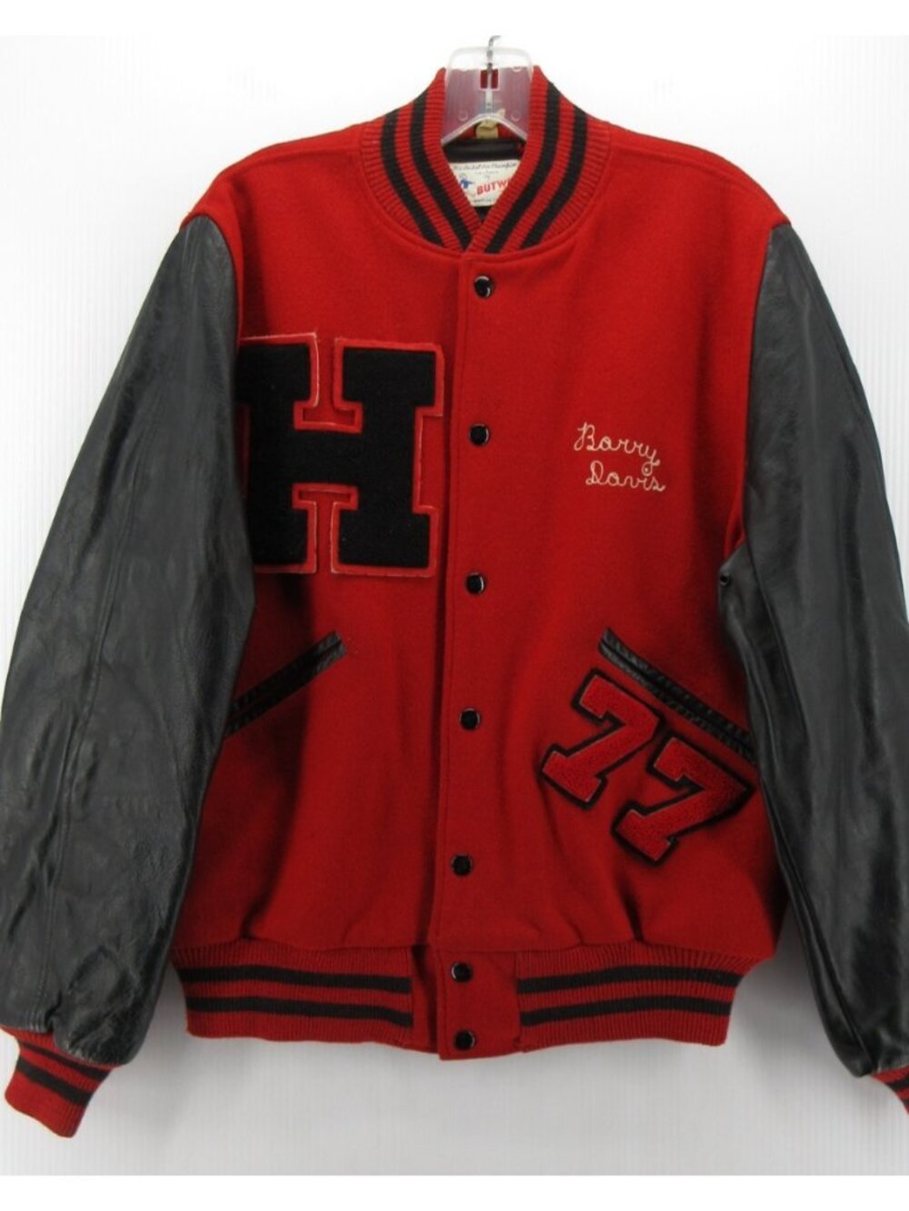 VGT Butwin Jacket 40 Varsity Letterman Bomber Ohio Chainstitch 50s *